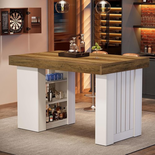 Inch bar table farmhouse - 55.12-inch,