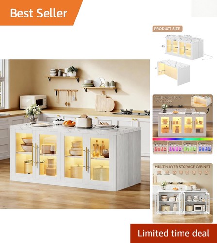 Large kitchen island - island, with